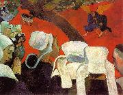 Paul Gauguin The Visitation after the Sermon oil painting